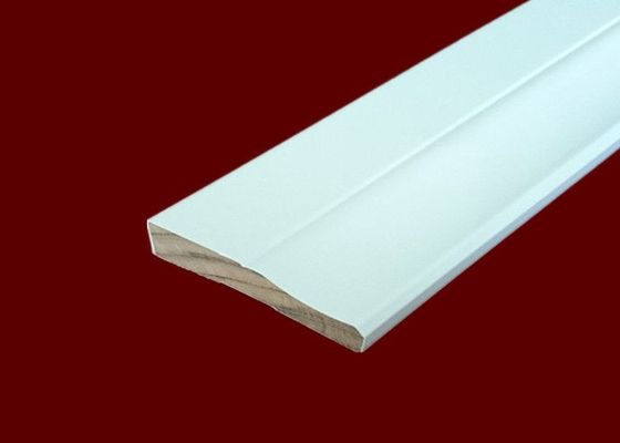 แม่พิมพ์ปลอกตกแต่งสีขาวที่อยู่อาศัย 100% Cellular PVC